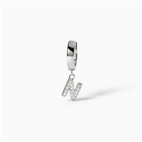 Mono orecchino Mabina Donna Orecchini In Argento E Zirconi in Argento Zircone 563313N - 563313N
